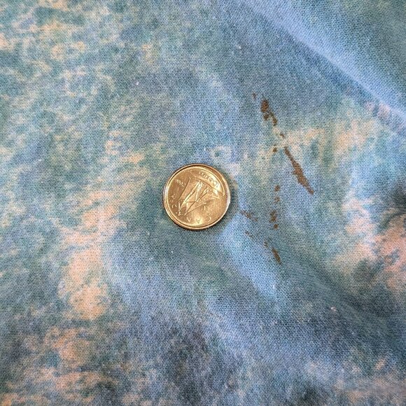 1992 Humulin The Winning Edge Blue Tie Dye Crewneck Made in Canada - Size XL (28 - Picture 3 of 6